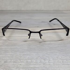 Carrera Safilo CA7564 003 Eyeglasses Black Half Rim 52-19-140 FRAMES ONLY